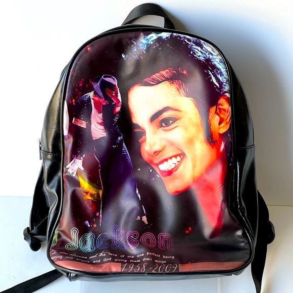 Backpack Handbags - Michael Jackson Backpack 1958-2009 King of Pop MJ Backpack